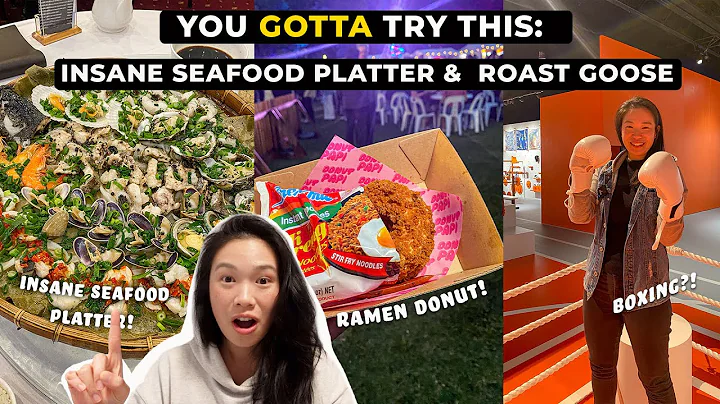 Sydney Weekly Vlogs: Trying The Most INSANE Seafood Platter, BEST Roast Goose & RAMEN Donut!