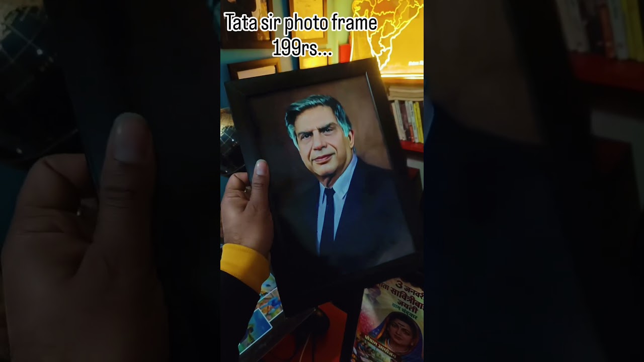 Ratan Tata photo frame for wall decoration 