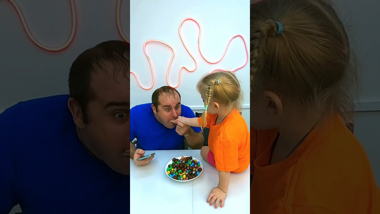 Dad Bites Baby S Gumball Finger 