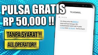🔵 CARA MENDAPATKAN PULSA GRATIS TERBARU 2022 - ALL OPERATOR ✔️