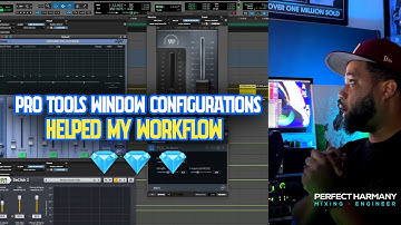 Faster workflow using Window Configurations in Pro tools to quickly Edit Vocals.