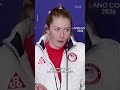 Mikaela Shiffrin fights back tears talking about her late father after Olympic win