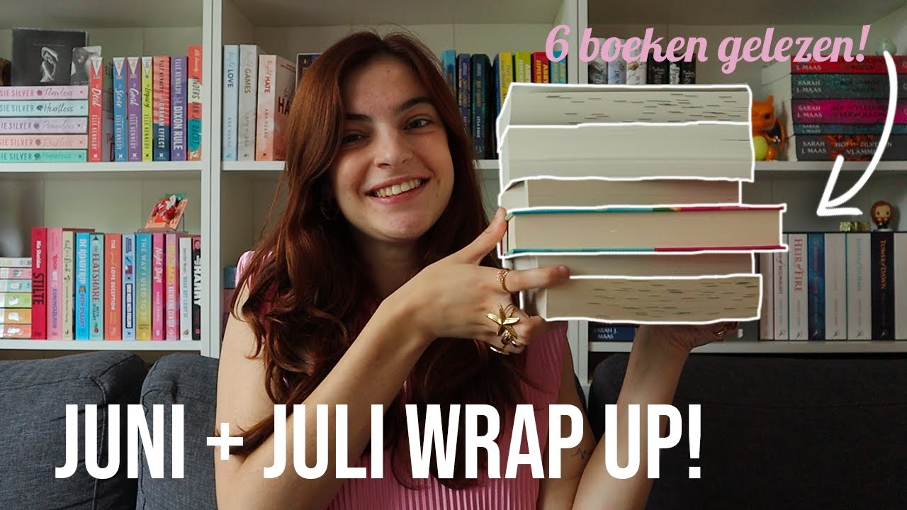 Dit zijn alle boeken die ik in juni & juli heb gelezen!! 🧚🏼‍♀️📚