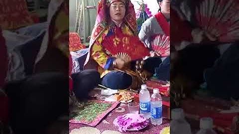 Bụt làm lễ giải hạn ( bụt sưu tầm) nét đẹp trong tín ngưỡng Tày nùng 