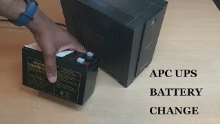 how to change APC 600 UPS battery