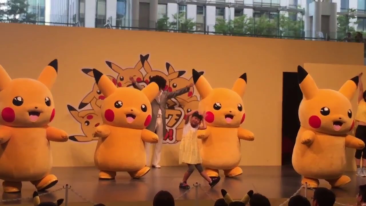 ピカチュウ大量発生チュウ 15 クイーンズスクエア横浜 ダンスステージショー Youtube