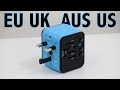 Best allinone international power adapter review  eu  uk  aus  us  ironm