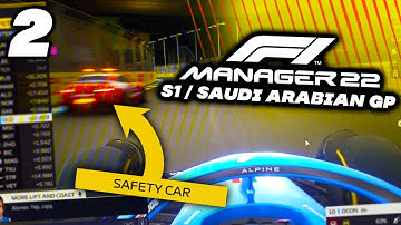 SAFETY CAR RESTART CHAOS! - F1 Manager 2022 Let