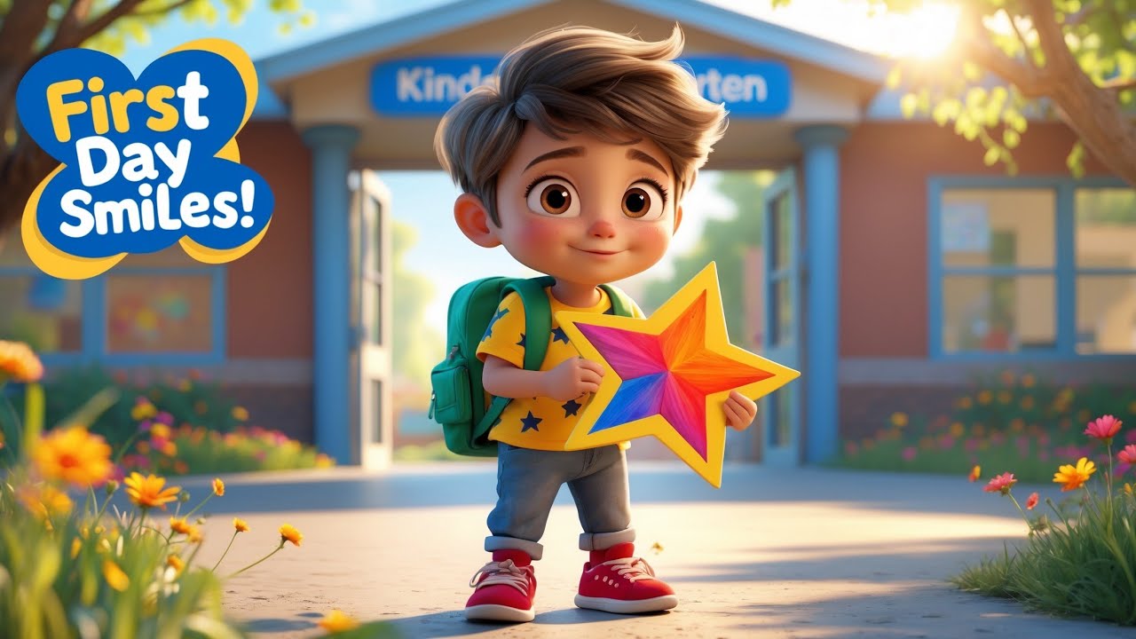 First Day Smiles | A Song for School Starters - YouTube