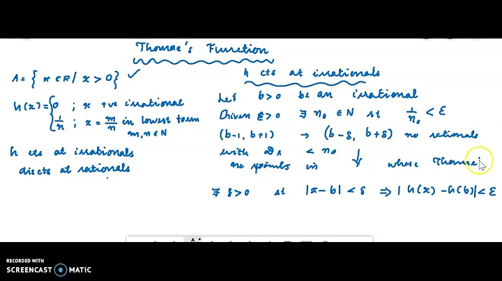 Thomae's function continuous at every irrational