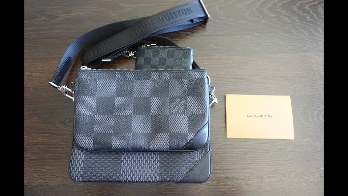 Louis Vuitton Damier Graphite 3D Canvas Trio Messenger - BAGAHOLICBOY