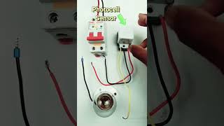 photocell sensor diagram for students| #electrical #electricalengineering #viral #virakshorts