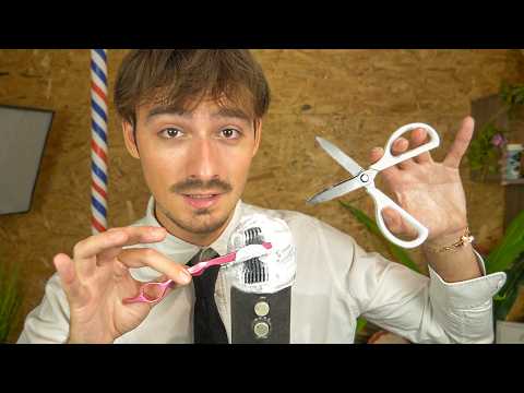[ASMR] 史上最高にリアルな散髪 ✂️