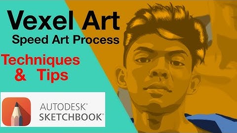 Vexel Art in Autodesk Sketchbook | Tips & Techniques!!! (Speed Paint Process) - Vexel Port