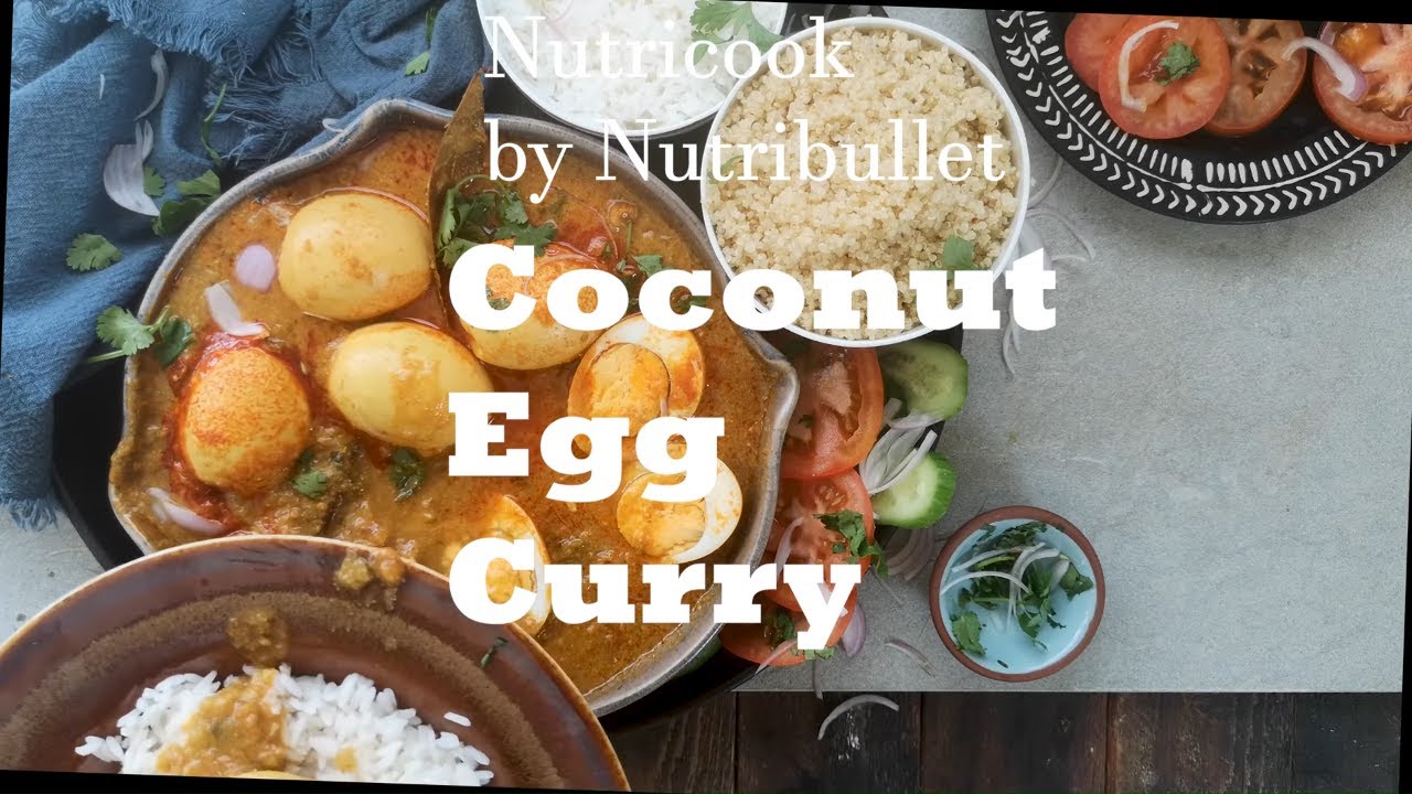 Instant Pot Coconut Egg Curry Recipe | Healthy & Spicy Indian Egg Curry
