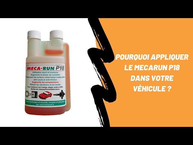  MECA-RUN P18250 Additif pour Huile Moteur