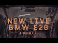 New Live BMW E28 - Engine Start Up