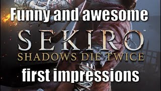 Funny and awesome Sekiro first impressions