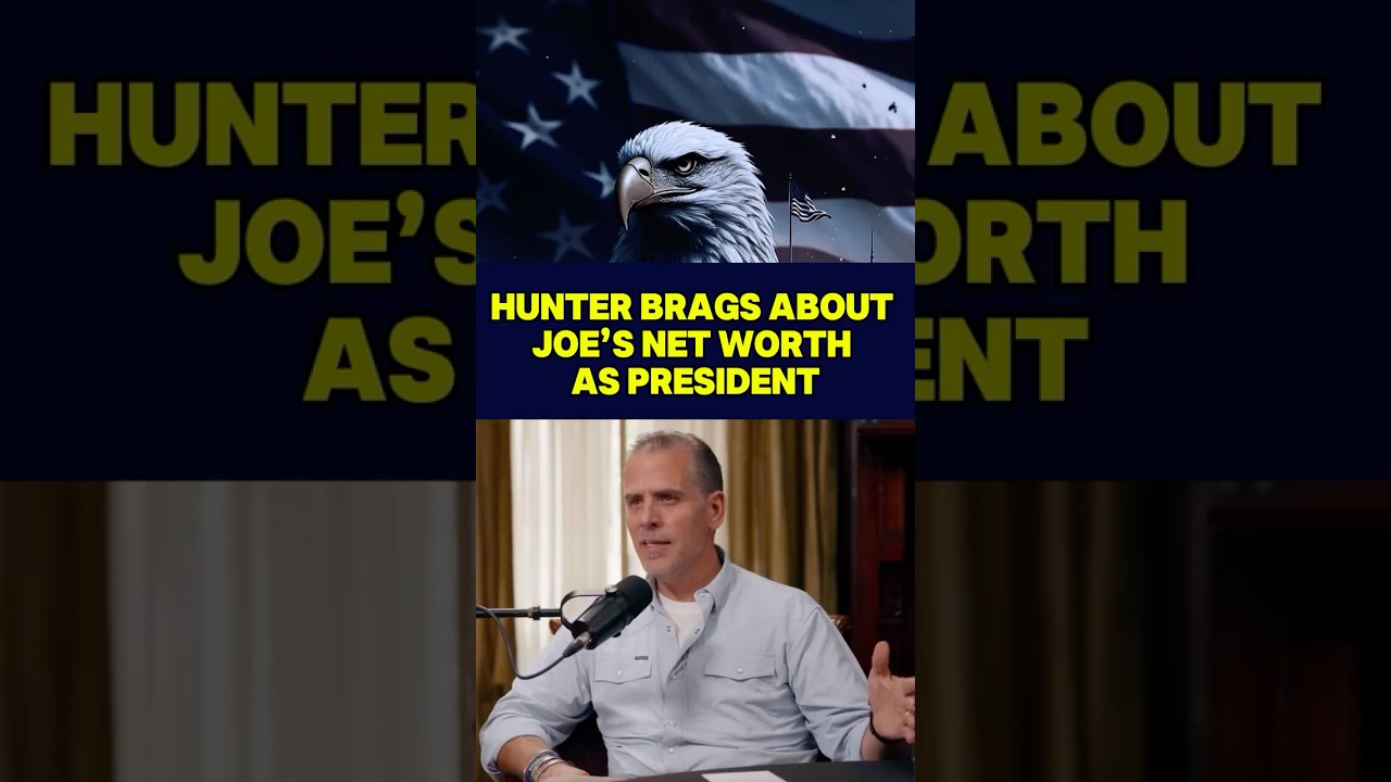 Hunter Biden BRAGS About Joe’s Net Worth as President! 💸 