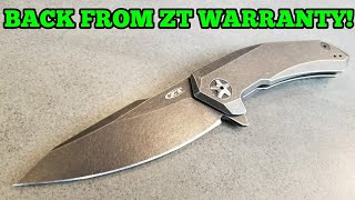 ZT 0095BW Back From ZT's Warranty Service! - (Part 2/2)