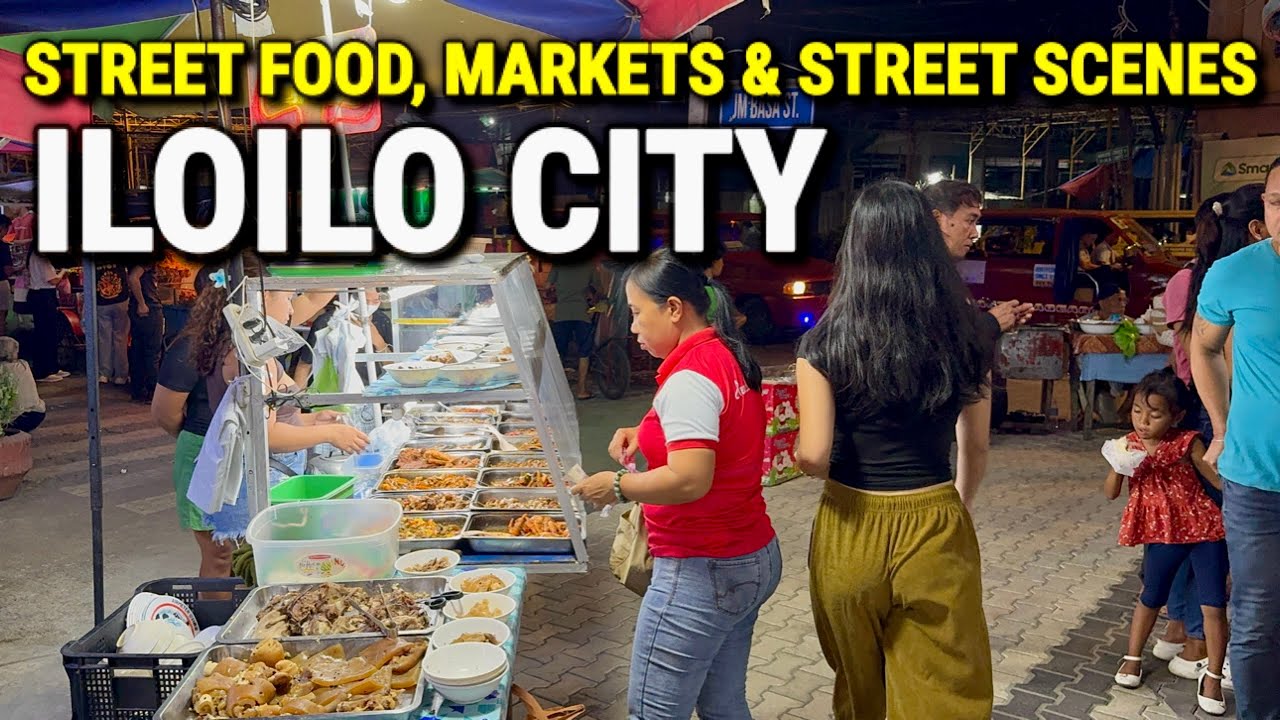 Philippines FOOD TOUR in Iloilo City | Street Food, Markets & Streets Walking Tour