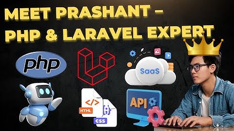 🚀 Meet Prashant | Expert PHP & Laravel Developer | SaaS, AI & API Integrations