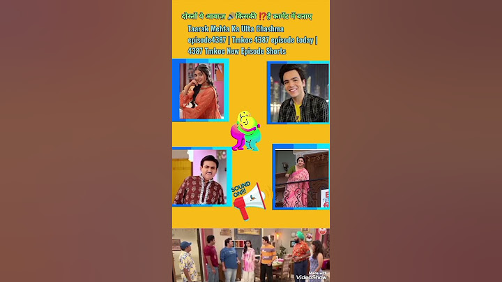 Taarak Mehta Ka Ulta Chashma episode4387 | Tmkoc 4387 episode today | 4387 Tmkoc New Episode Shorts