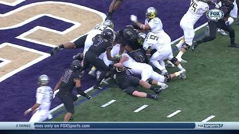 Forward Progress or TD? ~ (Oregon @ Washington 