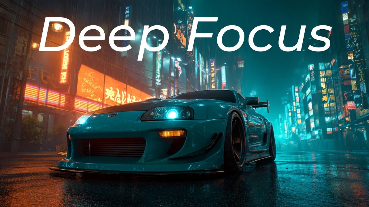 [EDM Chill Mix] Deep Focus | Study & Work | 2 Hours 30 Minutes of Calm Tokyo Vibes