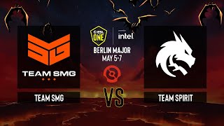 Dota2 - Team SMG vs Team Spirit - Game 1 - ESL One Berlin 2023 - Group B