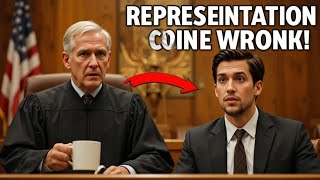💼⚖️ “When Representing Yourself Goes Terribly Wrong — Courtroom Mistake That Changed His Life!” 😱🔥