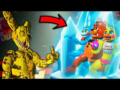 Видео: FNAF - CNAF 2 СПРИНГТРАП СТАЛ ОХРАННИКОМ и ЗАМОРОЗИЛ ВСЕХ АНИМАТРОНИКОВ во ФНАФ 2 !!!