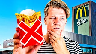 Koop nooit Medium friet bij McDonalds...