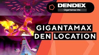 All Gigantamax Den Location Pokemon Sword & Shield
