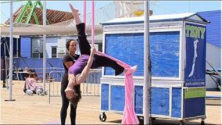 What to Expect From an Aerial Arts Silks Circus Arts Class