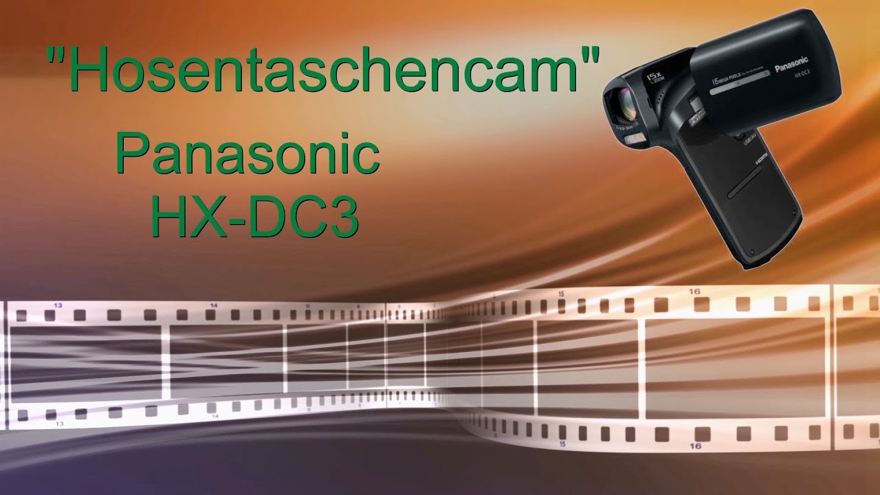Praxistest Panasonic HX-DC3 - YouTube