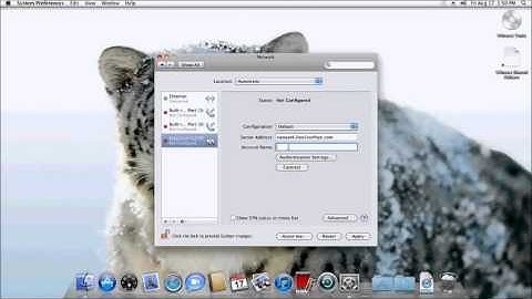 Mac OS X - L2TP VPN Setup Tutorial