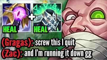 I MADE THE ENEMY TEAM MENTAL BOOM WITH HEALING SINGED! (THEY STARTED INTING LOL)