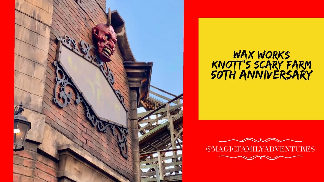Wax Works Maze Walkthrough at Knott’s Scary Farm 50th Anniversary 2023