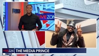 The Media Prince joins Fox 5 Live Zone with Guy Lambert Profile