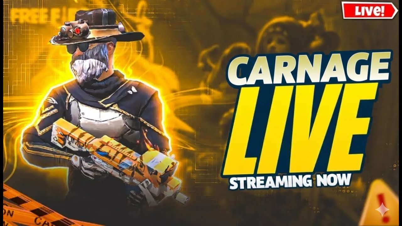 CARNAGE IS LIVE || LIVE FREE FIRE MAX || TAMIL || LIVE DAY - 2