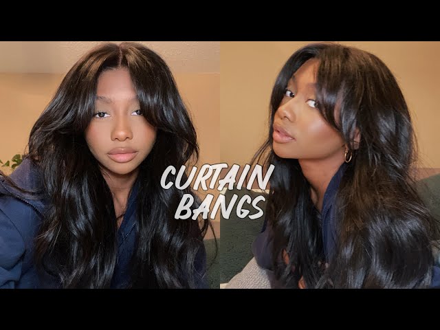 The Perfect Curtain Bangs Easy Wig Install Ft Rpgshow You