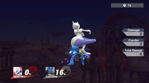 (Glitch) Wii U: How to use Mewtwo glitched Custom moves Super Smash Bros. V1.06 only