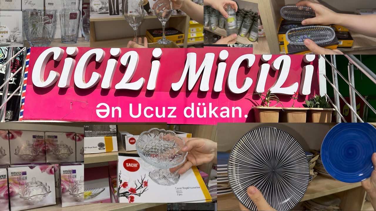 🔴İndiyə qədər gördüyüm ən 🔴UCUZ 🔴dükan/Qab-qacaqlar su qiymətinə.💯