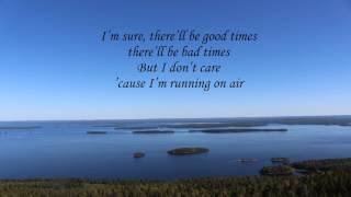 Video thumbnail of "Nathan Trent - Running on air w/lyrics"