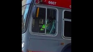 SF MUNI Bus Driver notices me, ignores me, then drives away