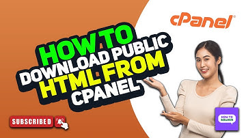 How to download public html folder from cpanel 2025