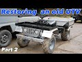 Major maintenance old quad truck UTV project 2