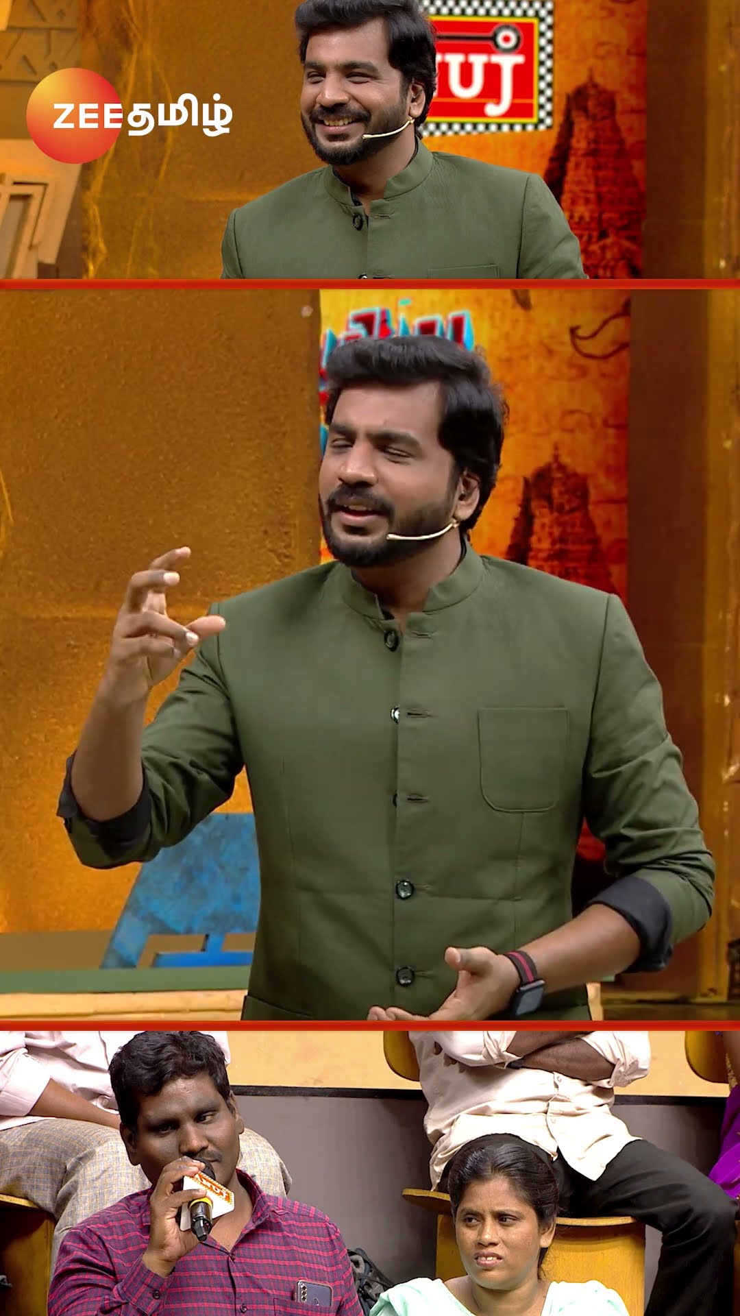 400 voice pesuvingala ?? | Tamizha Tamizha | Zee Tamil #Shorts #ytshorts