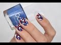 Reverse Termo-Stamping nail art tutorial